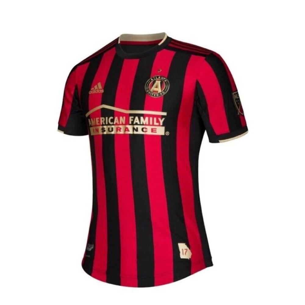 Adidas 2019 Atlanta United FC Home MLS Soccer Football SS Jersey Mens Size 2XL - Picture 2 of 9